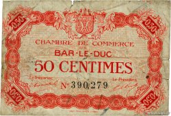50 Centimes FRANCE régionalisme et divers Bar-Le-Duc 1917 JP.019.09 TB
