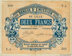 2 Francs FRANCE régionalisme et divers Lille 1914 JP.59-1591 TB