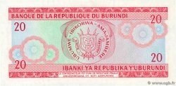 20 Francs BURUNDI 1979 P.27a NEUF