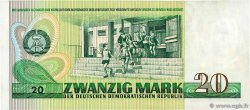 20 Mark ALLEMAGNE RÉPUBLIQUE DÉMOCRATIQUE 1975 P.29a TTB