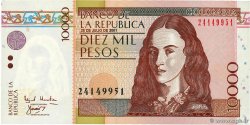 10000 Pesos COLOMBIE 2001 P.453b NEUF
