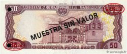 50 Pesos Oro Spécimen RÉPUBLIQUE DOMINICAINE 1994 P.135s2 NEUF