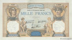 1000 Francs CÉRÈS ET MERCURE type modifié FRANCE 1939 F.38.39 TTB