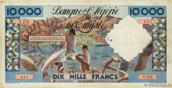10000 Francs ALGERIA 1956 P.110