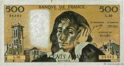 500 Francs PASCAL FRANCE 1973 F.71.09 TB