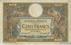 100 Francs LUC OLIVIER MERSON sans LOM FRANCE 1919 F.23.11
