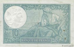 10 Francs MINERVE modifié FRANCE 1941 F.07.29 TTB