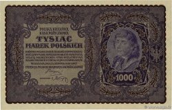 1000 Marek POLOGNE 1919 P.029 SPL