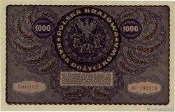 1000 Marek POLOGNE 1919 P.029 SPL