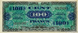 100 Francs DRAPEAU FRANCE 1944 VF.20.01 TTB