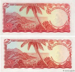 1 Dollar Lot EAST CARIBBEAN STATES 1965 P.13f fST+