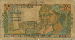 500 Francs Pointe à Pitre GUADELOUPE 1946 P.36 pr.B
