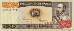 5000 Pesos Bolivianos BOLIVIE 1984 P.168a NEUF