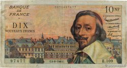10 Nouveaux Francs RICHELIEU FRANCE 1960 F.57.09 B+