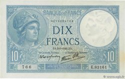10 Francs MINERVE modifié FRANCE 1941 F.07.26 SUP