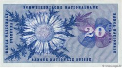 20 Francs SUISSE 1972 P.46t TTB+