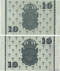 10 Kronor Lot SUÈDE 1958 P.43f TTB+