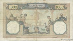 1000 Francs CÉRÈS ET MERCURE FRANKREICH 1932 F.37.07 fS