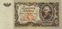 20 Schilling AUTRICHE 1950 P.129a TB+