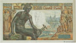 1000 Francs DÉESSE DÉMÉTER FRANCE 1943 F.40.22 SUP