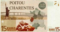 15 Euro FRANCE regionalismo e varie 2008 FDC