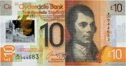 10 Pounds ÉCOSSE 2017 P.229Q NEUF