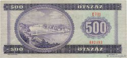 500 Forint HONGRIE 1980 P.172c TB