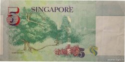 5 Dollars SINGAPOUR 2007 P.47A TTB+