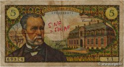5 Francs PASTEUR FRANCE 1966 F.61.01