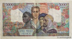 5000 Francs EMPIRE FRANÇAIS FRANCE 1946 F.47.53