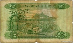 25 Rupees ÎLE MAURICE 1967 P.32b B