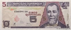 5 Quetzales GUATEMALA 1998 P.100 TTB+