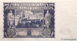 20 Zlotych POLOGNE 1936 P.077 SPL+