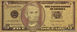 5 Dollars UNITED STATES OF AMERICA 1999 P.- UNC