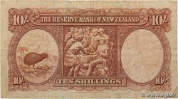 10 Shillings NOUVELLE-ZÉLANDE 1960 P.158d TB