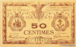 50 Centimes FRANCE régionalisme et divers Saint-Brieuc 1918 JP.111.13 pr.NEUF