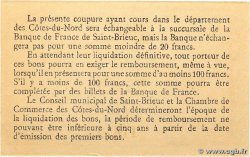 50 Centimes FRANCE régionalisme et divers Saint-Brieuc 1918 JP.111.13 pr.NEUF