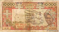 10000 Francs ÉTATS DE L