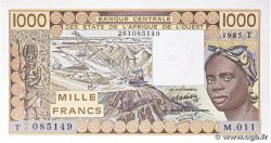 1000 Francs ÉTATS DE L