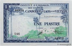 1 Piastre - 1 Dong INDOCHINE FRANÇAISE 1954 P.105 SPL