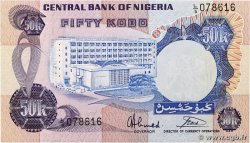 50 Kobo NIGERIA 1973 P.14g