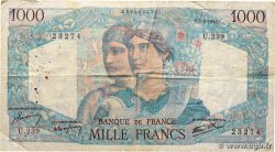 1000 Francs MINERVE ET HERCULE FRANCE 1946 F.41.12 TB