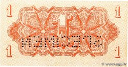 1 Koruna Spécimen TSCHECHOSLOWAKEI 1944 P.045s VZ+