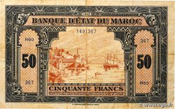 50 Francs MAROC 1943 P.26a TB