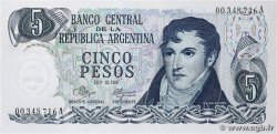 5 Pesos ARGENTINE 1971 P.288 NEUF