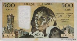 500 Francs PASCAL FRANCE 1980 F.71.22
