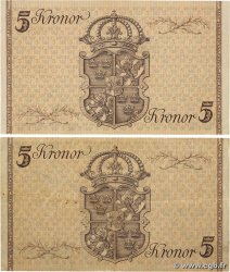 5 Kronor Lot SUÈDE 1948 P.41a SUP