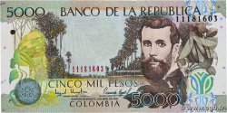 5000 Pesos COLOMBIE 1998 P.447b SPL