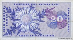 20 Francs SUISSE 1973 P.46u TTB+