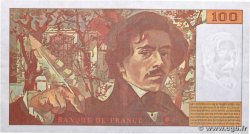 100 Francs DELACROIX 442-1 & 442-2 FRANCE 1995 F.69ter.02b SUP